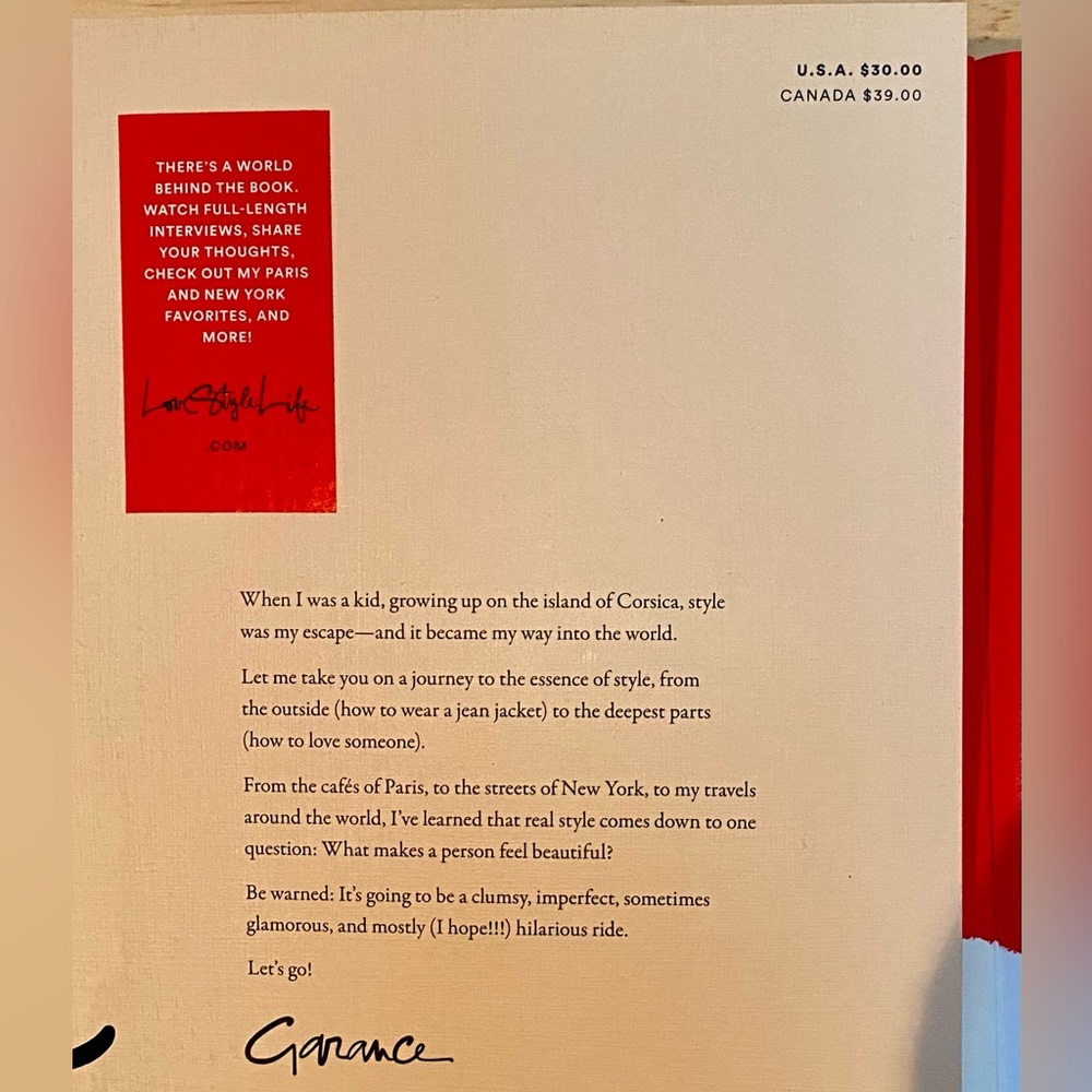 Love Style Life book by Garance Dore’ - Picture 2 of 4